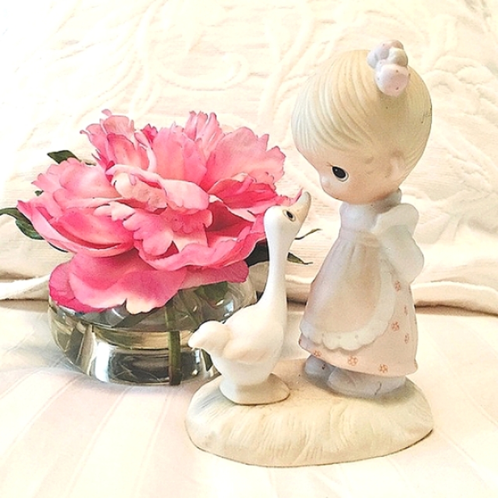 🌸Vintage 1978 Precious Moments Porcelain Figurine🌸Make a Joyful Noise🌸